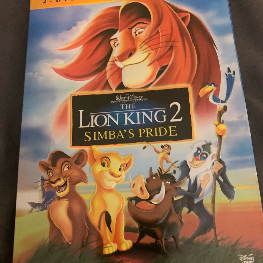 The Lion King 2: Simba’s Pride DVD
